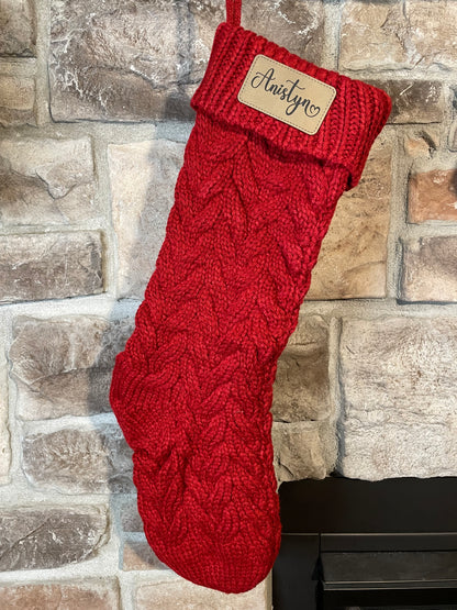 Custom Knit Stockings