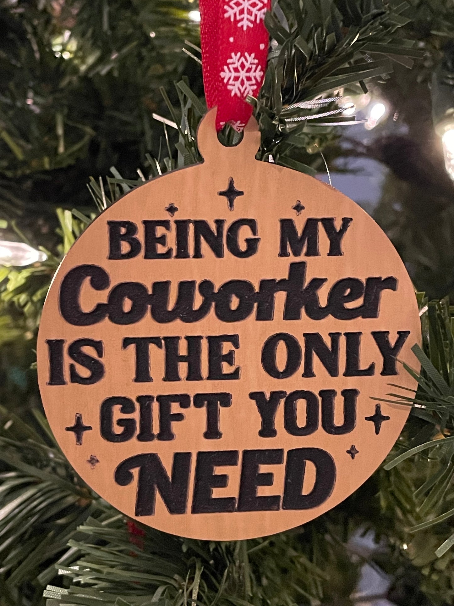 Christmas Coworker Ornament